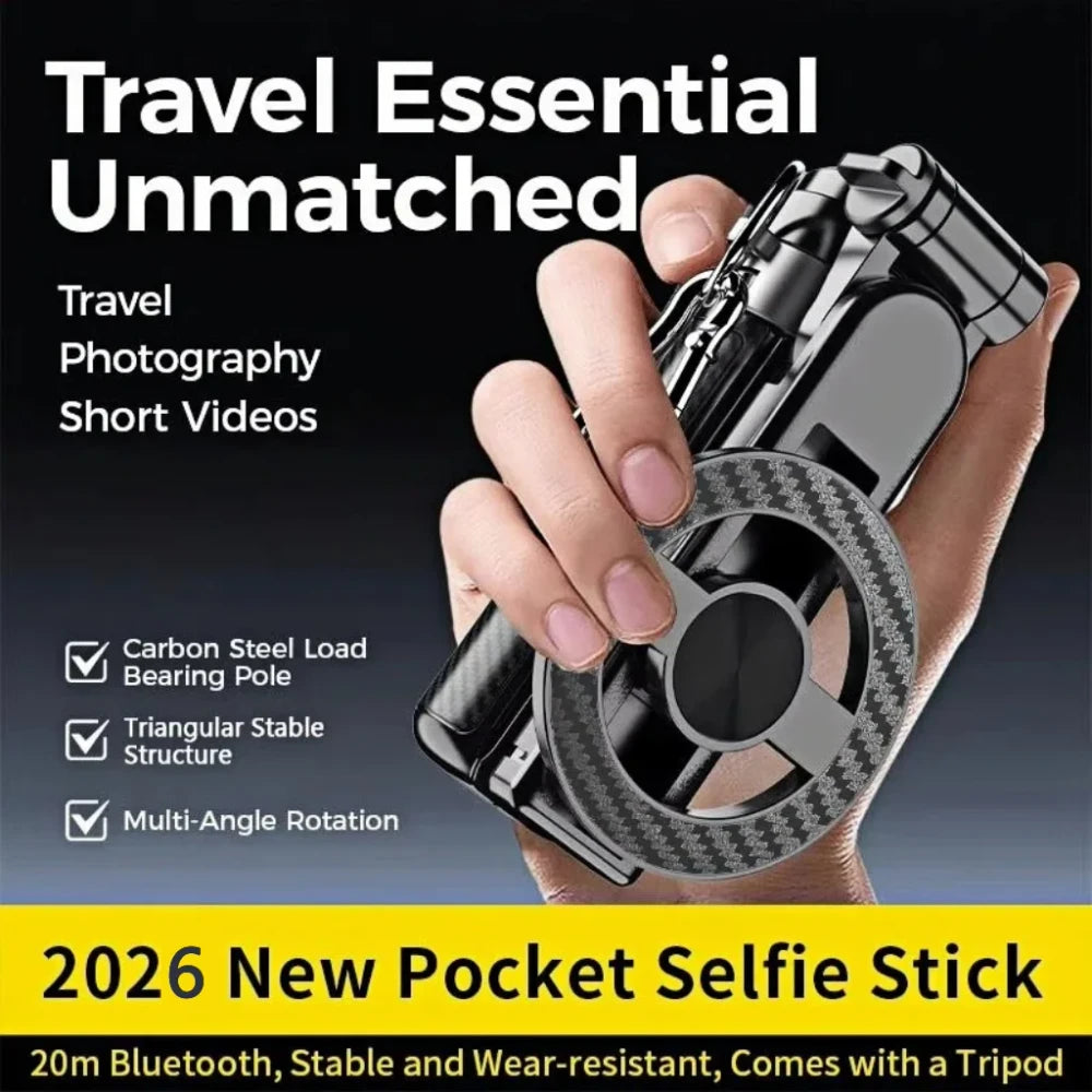 Multifunctional Magnetic Selfie Stick