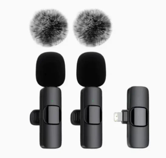 Wireless Clip-on Lavalier Microphone