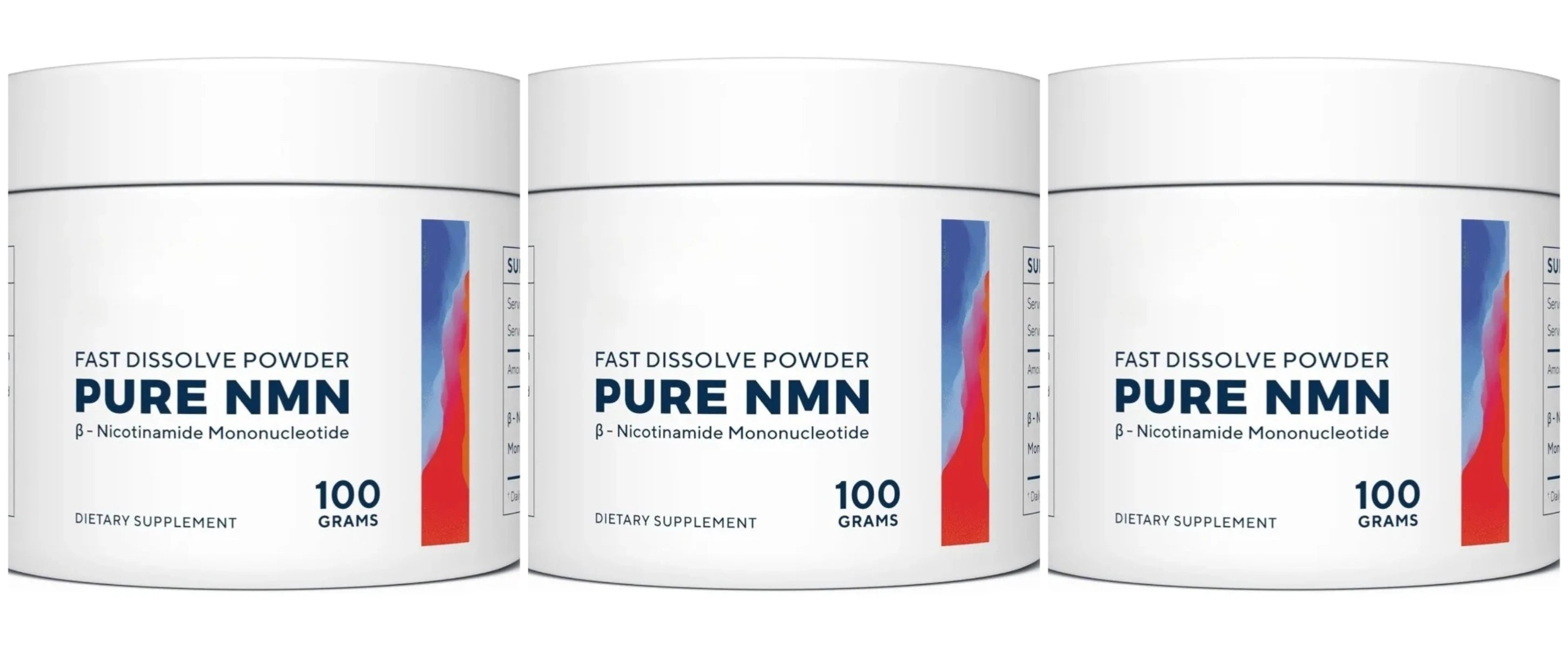 Pure NMN Powder Supplement with 500mg Nicotinamide Mononucleotide Helps with Cell Repair and Energy Metabolism 100g Per Box