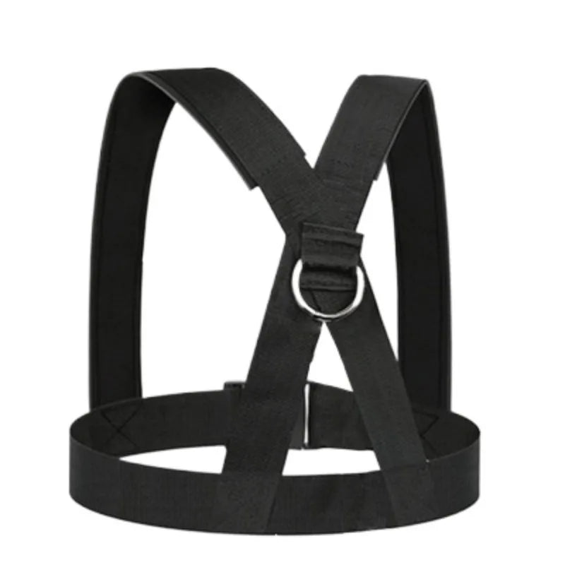 Athletics Endurance Training Resistance Rope High Elasticity Dual Strength Band for Sprint Jump Fitness Physical Workout