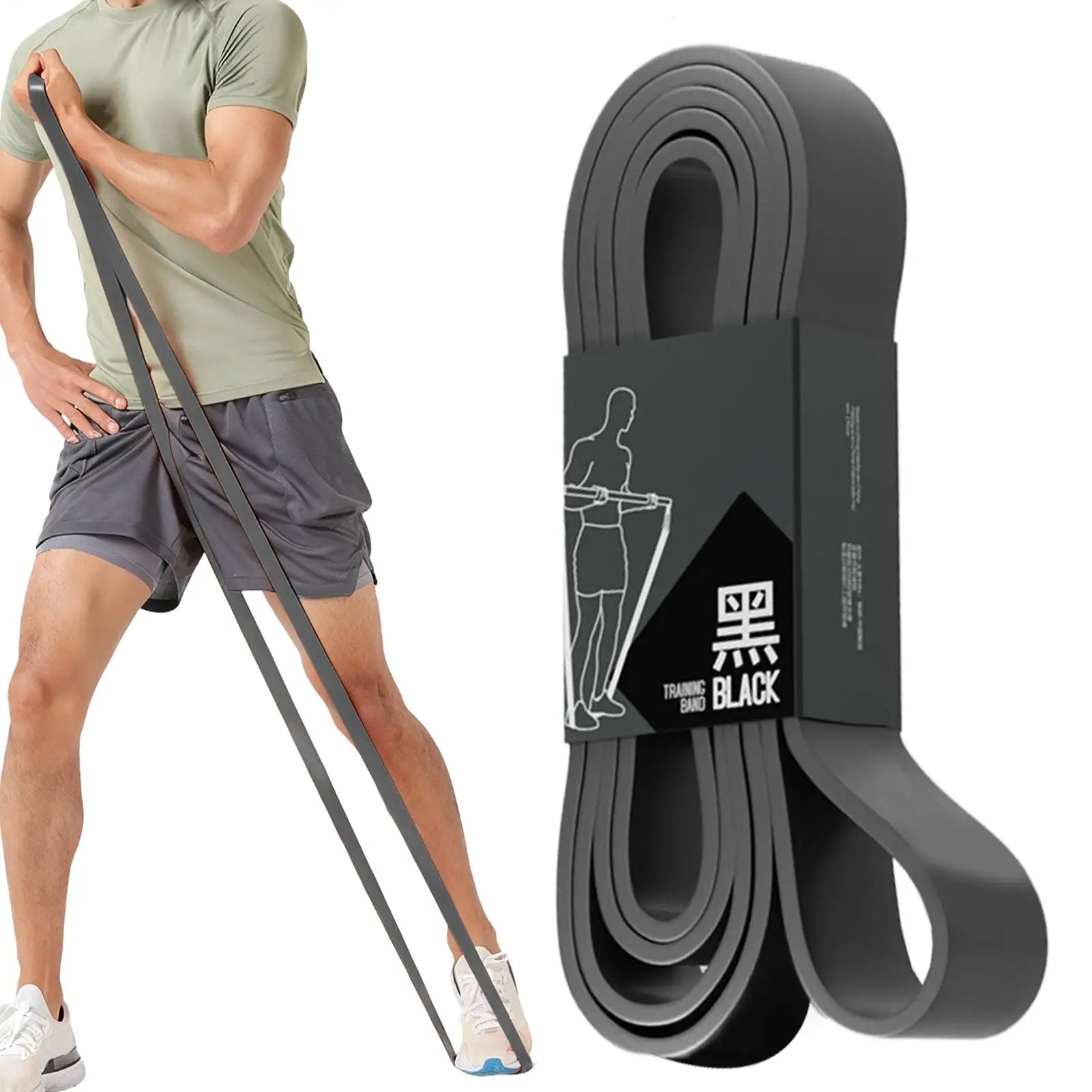 Workout Resistance Bands Elastic Stretching Strength Training Pull Up Elastic Bands For Exercise For Women Men Home Gym Pilates