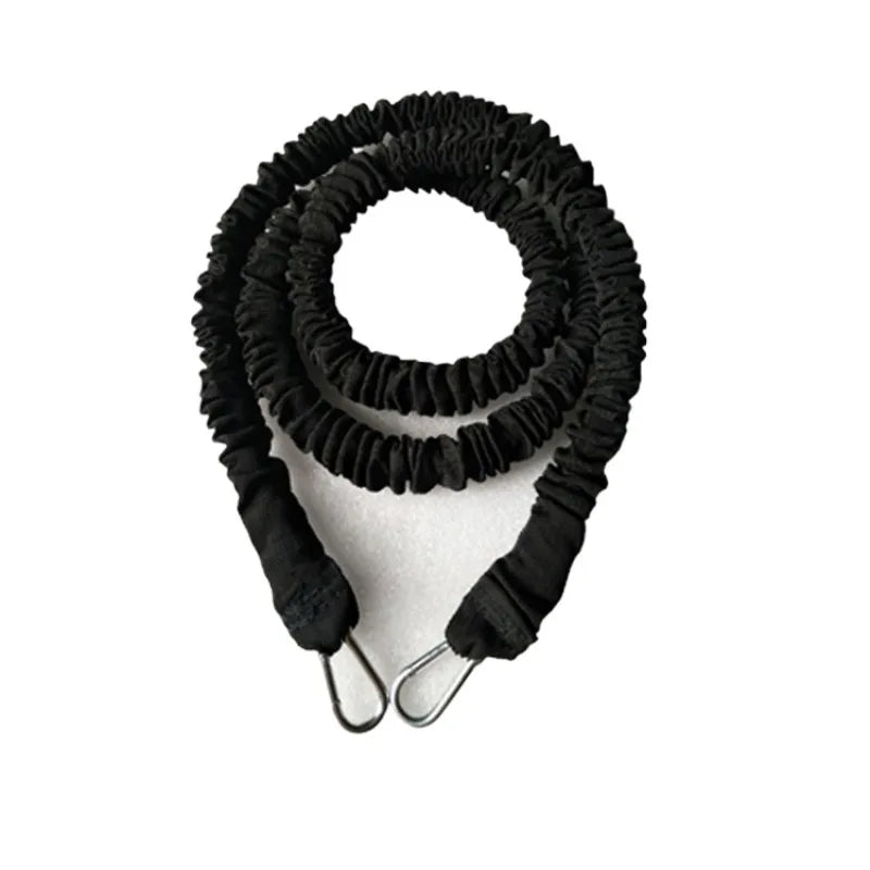 Athletics Endurance Training Resistance Rope High Elasticity Dual Strength Band for Sprint Jump Fitness Physical Workout